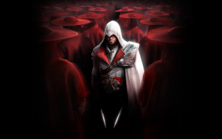 Man hooded outfit dark room - outfit free wallpaper