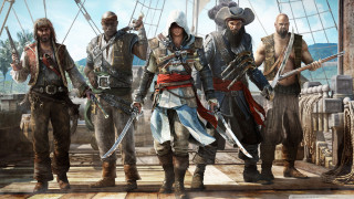 Pirates boat harbor swords group - sword and swords free wallpaper
