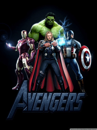Avengers movie poster characters background 6 - assemblage free wallpaper for mobile