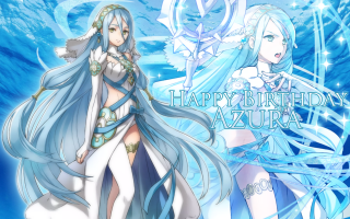 Blue dress women man happy - ayo free wallpaper