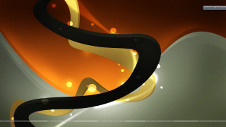 Curved computer screen yellow black - a computer screen free wallpaper for desktop