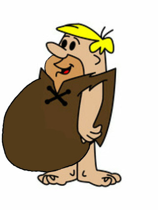 Cartoon character holding bag smiling - a cave painting free wallpaper for mobile