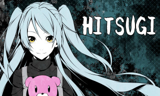 Girl long hair pink teddy 2 - a pink teddy bear free wallpaper