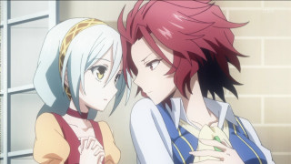 Anime characters brick wall window - a room free wallpaper