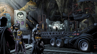 Batman scene bat car man - dark night free wallpaper for desktop