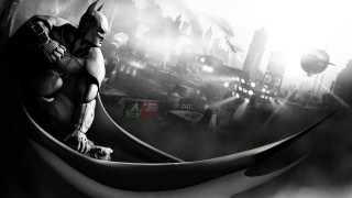Batman futuristic city bat hand - a batman free wallpaper