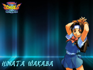 Ninja wakaba ayako rokkaku concept - a blue dress holding free wallpaper