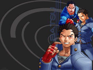 Cartoon two men pointing air - a cartoon free wallpaper for desktop