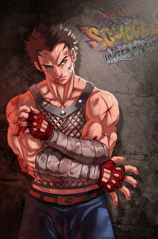 Bloody man chain neck chest - du jin free wallpaper for mobile