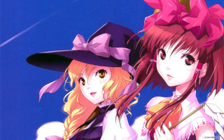 Anime girls long hair hats 11 - long hair and hats free wallpaper