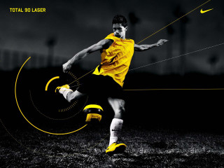 Soccer man yellow shoes space - fabien charuau free wallpaper