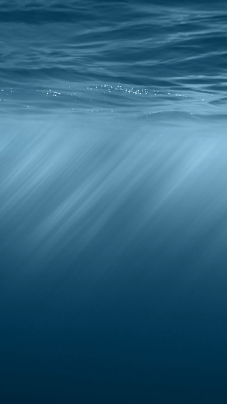 Blue ocean waves light matte - a blue ocean free wallpaper for mobile