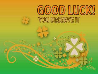 Good luck shamrocks clovers green - graphic free wallpaper