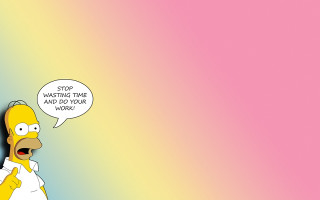 Cartoon character speech bubble stop - net art free wallpaper