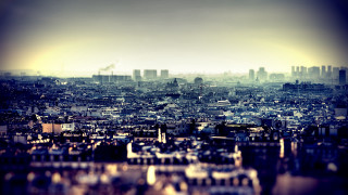 City skyline tall buildings yellow - a yellow sky free wallpaper