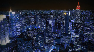City night lights red light 2 - andreas gursky free wallpaper