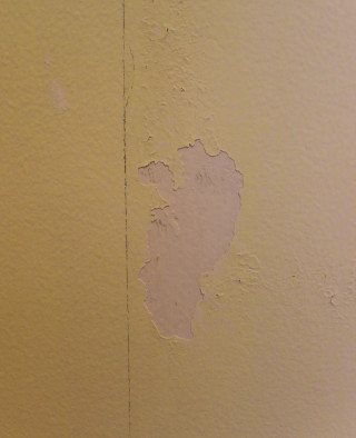 Peeling paint white wall minimalist 2 - paint free wallpaper for mobile