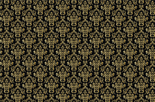 Black gold wallpaper floral pattern - earnst haeckel free wallpaper