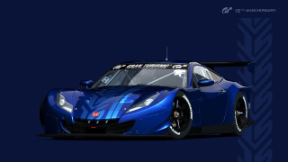 Blue sports car number blue - a number free wallpaper