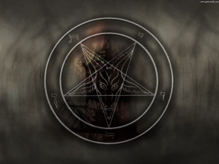 Pentagram cat dark background image - ben templesmith free wallpaper