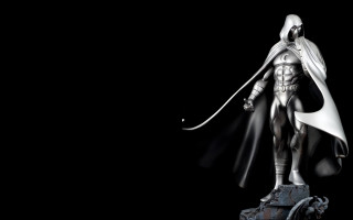 Statue silver suit cape sword - zbrush free wallpaper for desktop