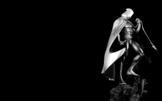 Statue man cape sword black - zbrush free wallpaper for desktop