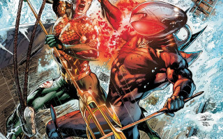 Comic book cover man fighting - a comic book cover free wallpaper for desktop