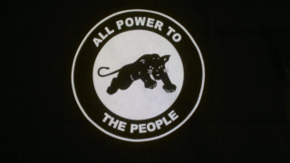 Black white logo circle background - the person free wallpaper