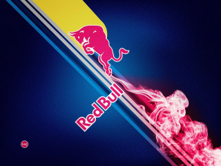Red bull logo blue pink - a red bull free wallpaper
