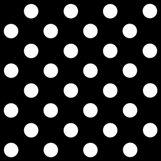 Black white polka dot pattern - white dot free wallpaper for tablet
