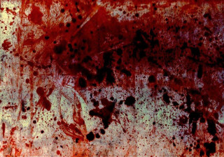 Red black painting splatters white - painting free wallpaper