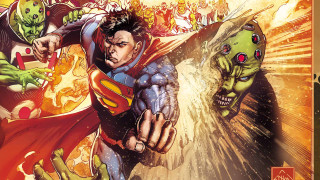 Superman greenman zombies comicbook cover - a comic book free wallpaper for desktop