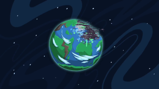 Earth space blue stars black - space free wallpaper for desktop