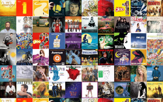 Movie music collage colorful variety - epic composition free wallpaper for desktop