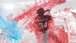 Baseball player throwing ball red - hyperrealistic free wallpaper