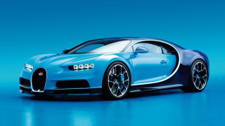 Blue bugatti car studio photo - a studio photo free wallpaper
