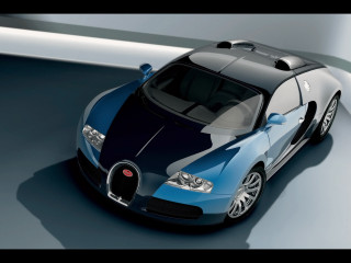 Bugatti blue background black stripes - a bugatti car free wallpaper