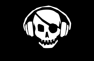 Skull headphones skullface side view - headphone free wallpaper for desktop