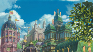 City clock tower sky clouds - cloud and trees free wallpaper