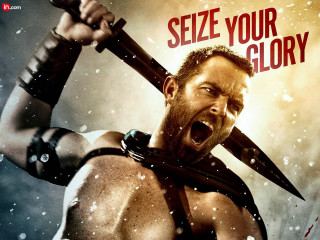 Man holding scissors message saying - a message free wallpaper for desktop