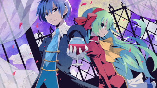 Anime characters wine glasses purple - a purple background free wallpaper