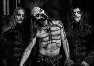 Skeleton makeup group men faces - makeup free wallpaper