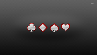 Playing cards hearts spades group - card free wallpaper