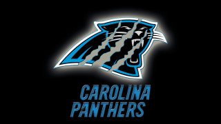 Carolina panther logo black background - dan frazier free wallpaper
