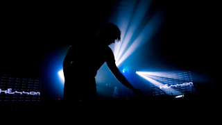 Person stage lights dj mixing - antoni pitxot free wallpaper