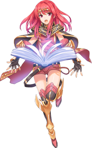 Woman red hair running sword - ayo free wallpaper for mobile