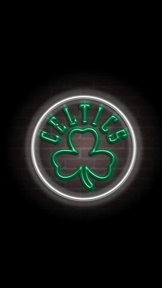 Chicago celtic neon sign brick - a neon sign free wallpaper for mobile