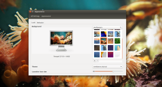 Desktop computer fish coral background - a desktop computer screen free wallpaper