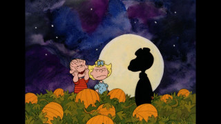 Cartoon family pumpkins full moon - charles schulz free wallpaper