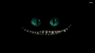 Creepy face glowing green eyes 2 - the face free wallpaper